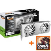 Inno3d GeForce RTX 5070, 12GB GDDR7, TWIN X2 OC WHITE (DLSS 4) N50702-12D7X-195064W