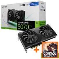 PNY Technologies GeForce RTX 5070 Ti, 16GB GDDR7, Slim OC (DLSS 4) VCG5070T16DFSXPB1-O