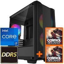 TopPC Intel Core i7 Gen14 (DDR5) Compact GMNG, Core i7-14700K, 32GB (2x16) DDR5, GeForce RTX 5070 Ti, 1TB NVMe Gen4 DATK408-1389666