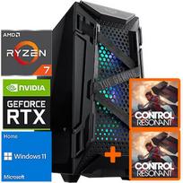 TopPC AMD Ryzen 7 Gaming Powered by ASUS, 16GB (2x8) DDR4, GeForce RTX 5080, 2TB NVMe Gen4, Windows 11 Home DATK171-1299373
