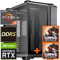 TopPC AMD Ryzen 9 (Zen 4) TUF Gaming Powered by ASUS, 64GB (2x32) DDR5, GeForce RTX 5080, 2TB NVMe Gen4, no OS DATK319-1292398