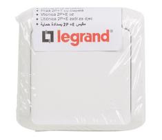 Legrand - Sieninė namų rozetė 250 V/16 A FORIX IP44 balta