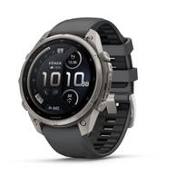 fenix 9 Pro – inReach, 47mm, Titanium with Graphite/Black Silicone Band