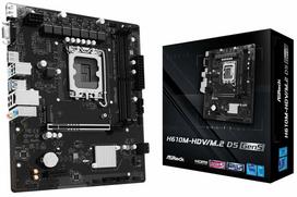 Pagrindinė plokštė ASRock H610M-HDV/M.2 D5 GEN5