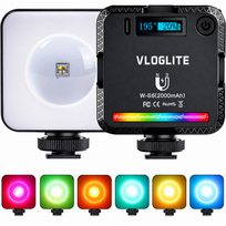 Saulėlydžio projekcinė RGB lempa su 120 cm trikoju, saulėlydžio projektorius, saulėlydžio nuotaikos lempa