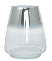 Vaza Kayoom Saigon 125 BH713, 18.5 cm, skaidri sp./sidabro sp.