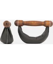 SwingBells rinkinys, riešutmedis, juoda - 6 kg