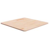 vidaXL Stalviršis, 60x60x1,5cm, neapdorotas ąžuolo medienos masyvas