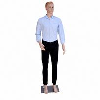 Vyriškas ekspozicinis manekenas pilno ūgio 190 cm