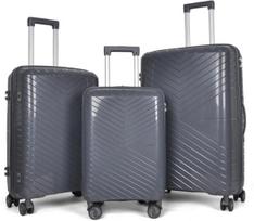 BERWIN kietų lagaminų rinkinys su TSA spynomis, 3 vnt. (XL/L/M)