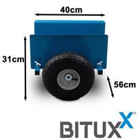 BITUXX vežimėlis statybinėms plokštėms GK/OSB/MDF, iki 275 kg