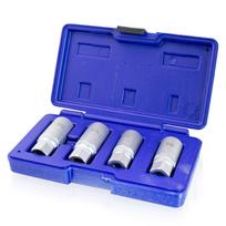 Dvipusių smeigių išsukiklių rinkinys 1/2″, 6–12 mm, 4 vnt.