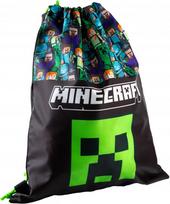 Astra Minecraft Creeper sportinis maišelis-kuprinė, 44 × 33 cm