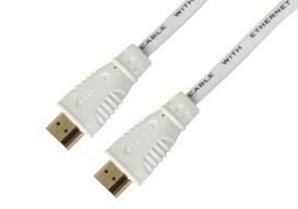 Techly Kabelis Manhattan HDMI – HDMI 0,5 m balta (ICOC-HDMI-4-005NWT)