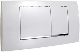 WC klavišas Geberit PRZYC. TWINLINE 30 Baltas/CHROM/Baltas // DLP.G.115.899.KJ.1