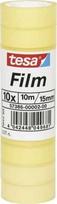 Tesa tesafilm® Standard, 10 vnt. pakuotė, 15 mm x 10 m