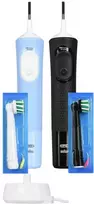 Dantų šepetėlis Oral-B Vitality Pro D103 Duo juoda/mėlynas