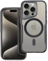 Oem Originalus „iPhone 15 PRO MAX“ dėklas, „Ergofit Newzone“, suderinamas su „MagSafe“, juodas