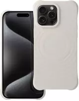 Here is the translation: Oem Dėklas, skirtas iPhone 16, Silikoninis Zephyr Mag dėklas, suderinamas su MagSafe, baltas