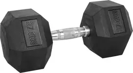 Šešiakampis hantelis inSPORTline Hexsteel 27,5kg