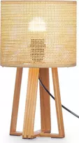 Gift Decor Stalo lempa Giftdecor Naktinė lemputė boho NATURAL* 36 cm