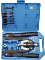 Bgs Technic Kniediklis srieginėms ir paprastoms kniedėms | ilgos rankenos | 3,2 - 6,4 mm (405)