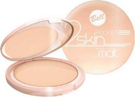 Bell Matuojantys milteliai „2 Skin" Pocket Nr. 043 smėlio spalvos, presuoti 9 g