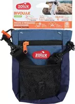 Zolux Skanėstų krepšelis šuniui ant diržo BIVOUAK mėlynas