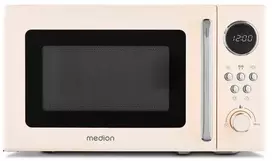 Medion MD15000 Retro Mikrobangų krosnelė Solo beige 800W 20L