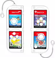 Pudełko Dėklas Case Futerał Obudowa Box Na žaidimų kortelėm skirtų Nintendo Switch Oled / Jys-ns257 / Permatomas