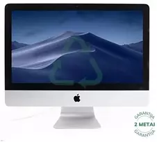 Atnaujintas iMac 2015 21.5" - Core i5 2.8GHz / 8GB / 500GB SSD / Sidabrinis (būklė kaip naujas)