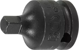 Grąžtas Bgs Technic Smūginis adapteris | vidinis kvadratas 10 mm (3/8") - išorinis kvadratas 6.3 mm (1/4") (171)