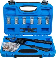 Bgs Technic Kniediklis srieginėms kniedėms PRO | M3–M10 rinkinys | 68 vnt. (408)