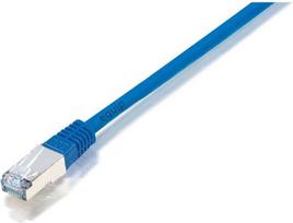 Equip Patchcord, F/UTP, Cat5e, 0.5m, mėlyna (225437)