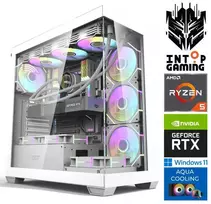 Stacionarus kompiuteris INTOP AQUA Ryzen 5 7500X3D 32GB DDR5 1TB SSD M.2 NVME+2TB RTX5080 16GB WIN11 (RW67281WH)