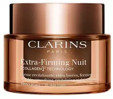 Clarins Extra-Firming Collagen Wrinkle Smoothing Night Kremas Veidui, 50 ml