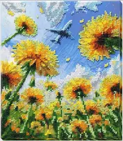 Abris Art Siuvinėjimo karoliukais rinkinys „Svajonė“, gamtos motyvas, 20x24 cm