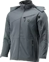 Toya Sa Poland Šildoma softshell striukė | 3 šildymo kilimėliai | dydis S (YT-79570)