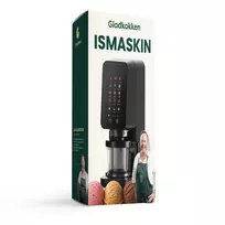 Gladkokken - Ledų gaminimo aparatas - Juodas - 500 ml talpos indelis (pridedami 3 indeliai)