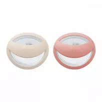 Dummy NUK Perfect Match 0-6 mėn. 2 vnt. smėlio ir raudonos spalvos