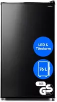 Šaldytuvas Medion MD370009 LIFE Kühlschrank 45 cm Breite Juodas