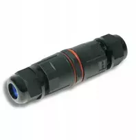 Plastrol Złącze kablowe hermetyczne ip 68, 3-pinowe, bezśrubowe, dwustronnie skręcane, 16a, 230-450v ac