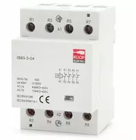 KOOP Elektro Modulinis kontaktoriai 63-04 63A 4NC 230V 3P 3 fazių IS63-3-04