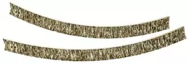 0.1 Pakabinama girlianda „Lietutis“ – auksinė, 15 cm, 2 m