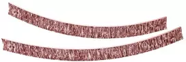 0.1 Pakabinama girlianda „Lietutis“ – rausva, 15 cm, 2 m