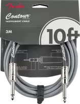 Instrumentinis kabelis Fender Contour Inca Sidabrinis 3m
