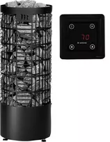 Elektrinė pirties krosnelė - MONDEX TAHKO E2, 10.5 kW, Juoda