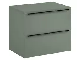 Pakabinama vonios spintelė su stalviršiu Comad Sombra Green, 70 cm, žalia