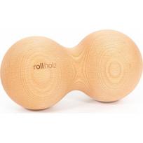 rollholz dvigubas kamuoliukas, buko mediena, 10 cm