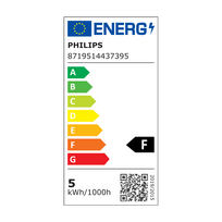 Philips Smart WFB 40W P45 922-65 RGB 1PF/6 | E27 | 4.9 W | Warm to cool white light | Bluetooth, Wi-Fi